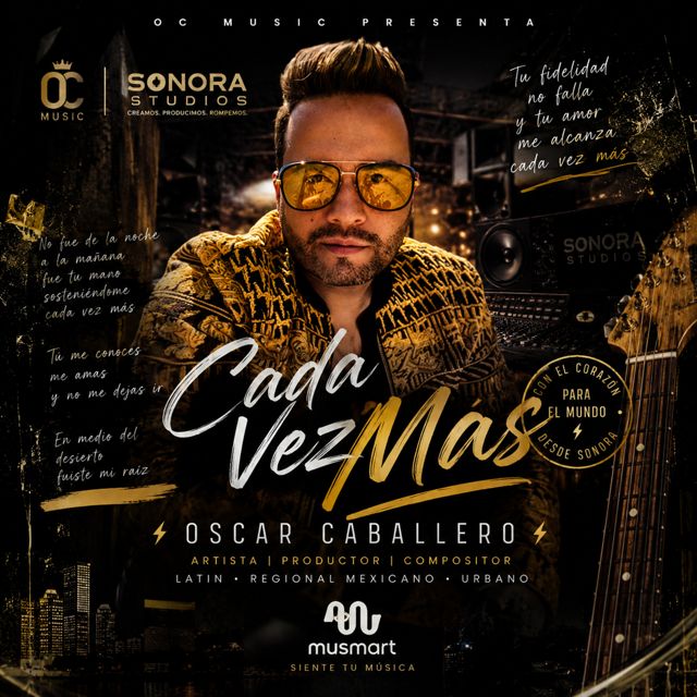 Oscar Caballero - 'Cada Vez Mas' [Ringtone]