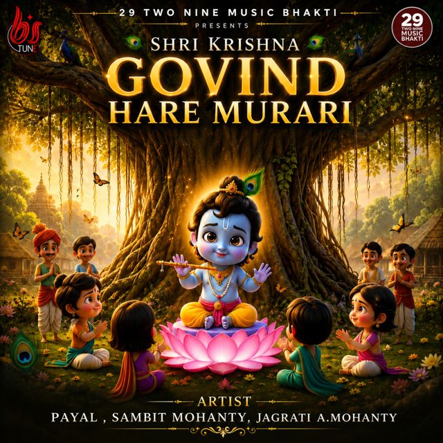 Payal - 'Shri Krishna Govind Hare Murari (feat. Sambit Mohanty & Jagrati A. Mohanty)' [Ringtone]