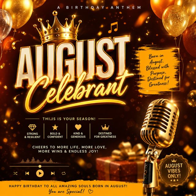 RDM Records - 'August Birthday Celebrants' [Ringtone]