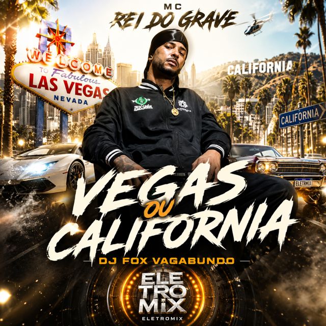 REI DO GRAVE - 'VEGAS OU CALIFORNIA (feat. Dj Fox Vagabundo & Eletromix)' [Ringtone]