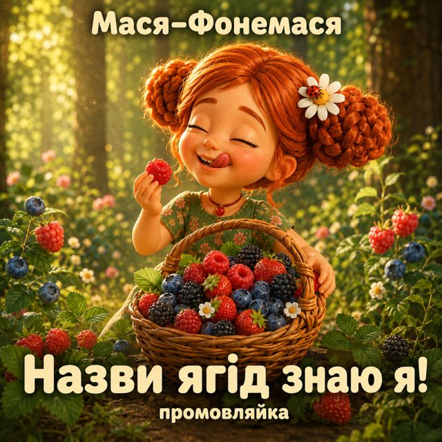 Мася-Фонемася - 'Назви ягід знаю я!' [Ringtone]