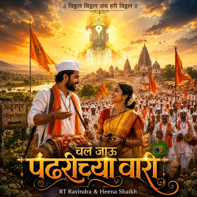 RT Ravindra - 'Chal Jau Pandharichya Wari (feat. Heena Shaikh)' [Ringtone]