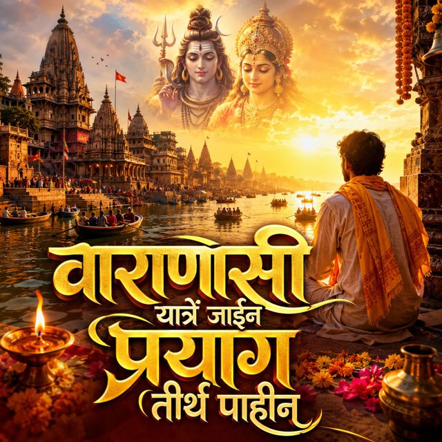 Sagar Mahajan SM - 'Varanasi Yatre Jain Prayag Tirth Pahin (feat. Ashok Koli)' [Ringtone]