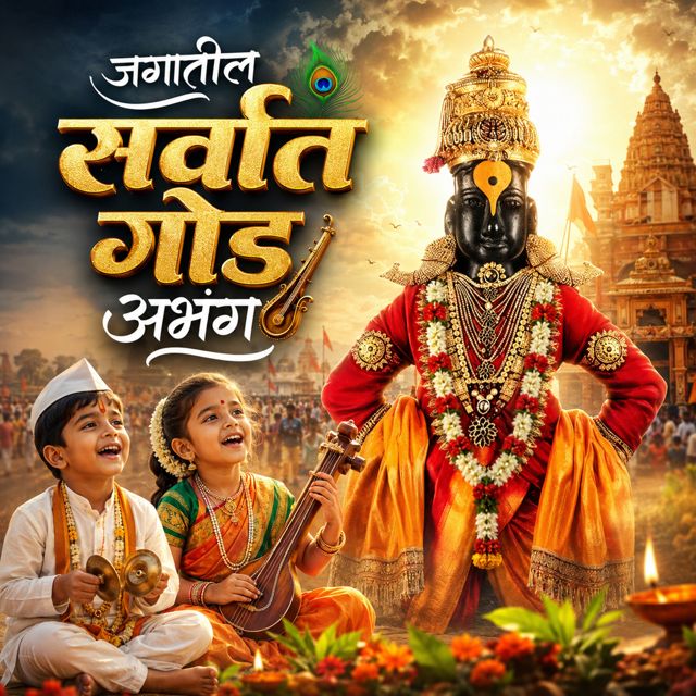 Sagar Mahajan SM - 'Jagatil Sarvaat God Abhang (feat. Nisha Mahajan & Chhota Warkari)' [Ringtone]