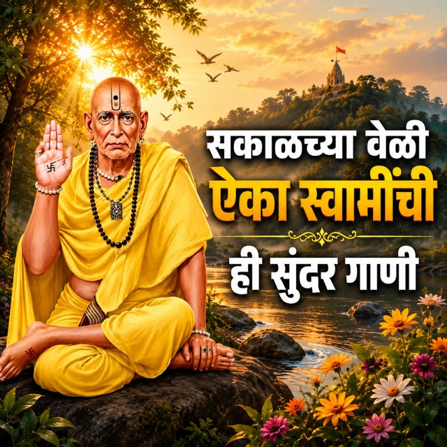 Sagar Mahajan SM - 'Sakalchya Veli Aika Swaminchi Hi Sundar Gaani (feat. Nisha Mahajan)' [Ringtone]