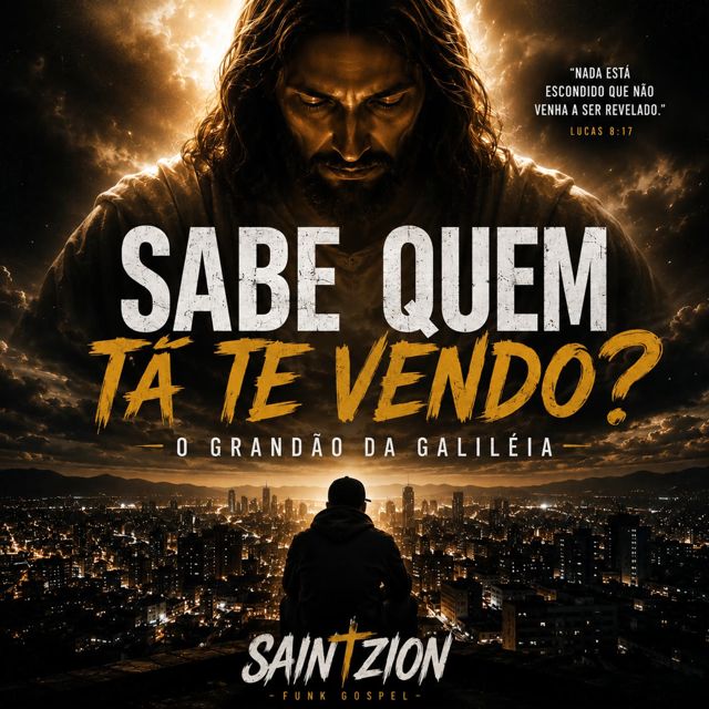 Saintzion - 'Sabe Quem Tá te vendo? O Grandão Da Galiléia (feat. Jeová Da Play & Funk Maia)' [Ringtone]