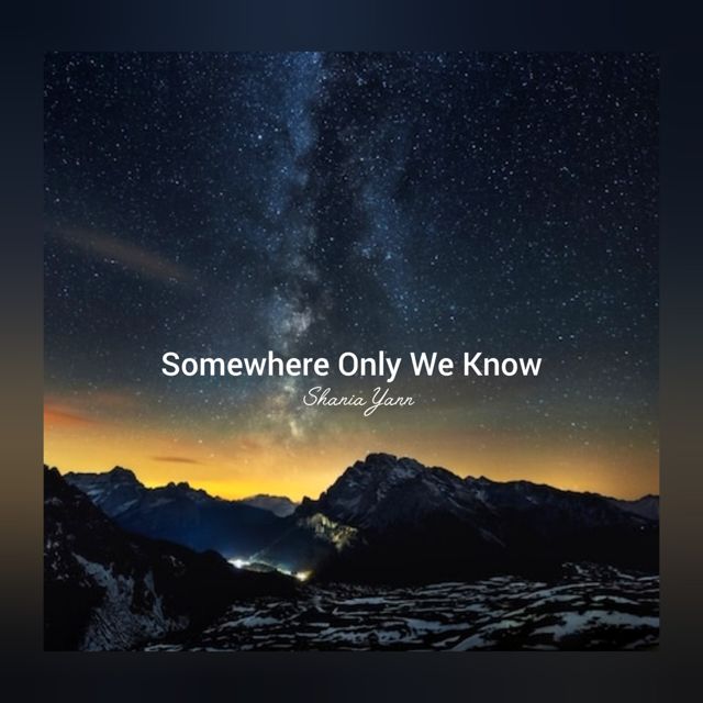 Shania Yann - 'Somewhere Only We Know' [Ringtone]