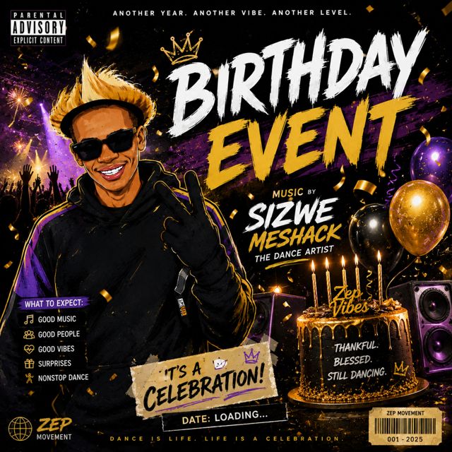 Sizwe Meshack - 'Birthday Event (Amapiano)' [Ringtone]