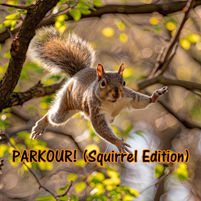 Spiritually Hilarious - 'PARKOUR! (Squirrel Edition)' [Ringtone]