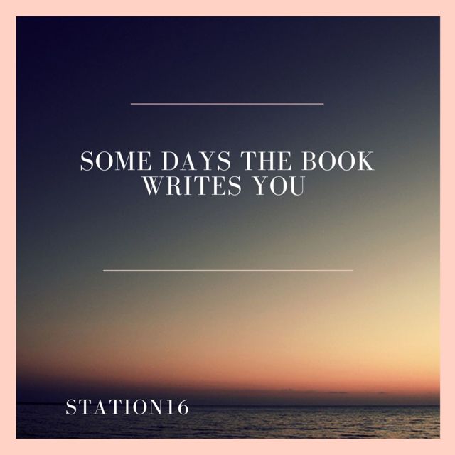 Station 16 - 'Some Days The Book Writes You' [Ringtone]