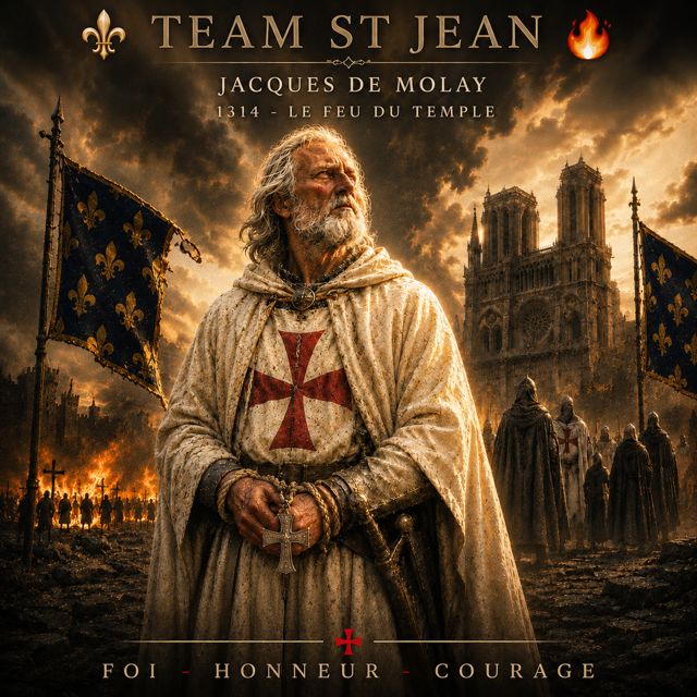 Team St Jean - '1314 - NON NOBIS DOMINE - Le Feu du Temple' [Ringtone]