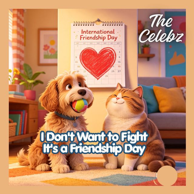 The Celebz - 'I Don't Want to Fight It's a Friendship Day' [Ringtone]