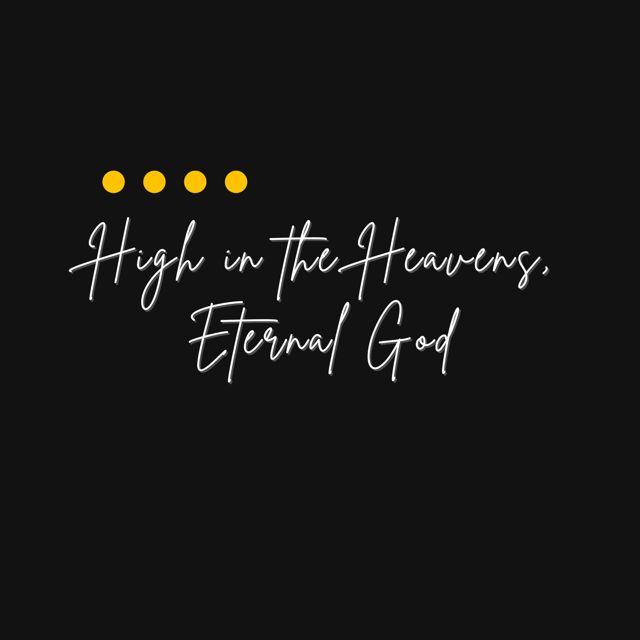 The Contemporary Hymnal - 'High in the Heavens, Eternal God' [Ringtone]