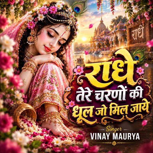 Vinay Maurya - 'Radhe Tere Charno Ki Dhul Jo Mil Jaye' [Ringtone]