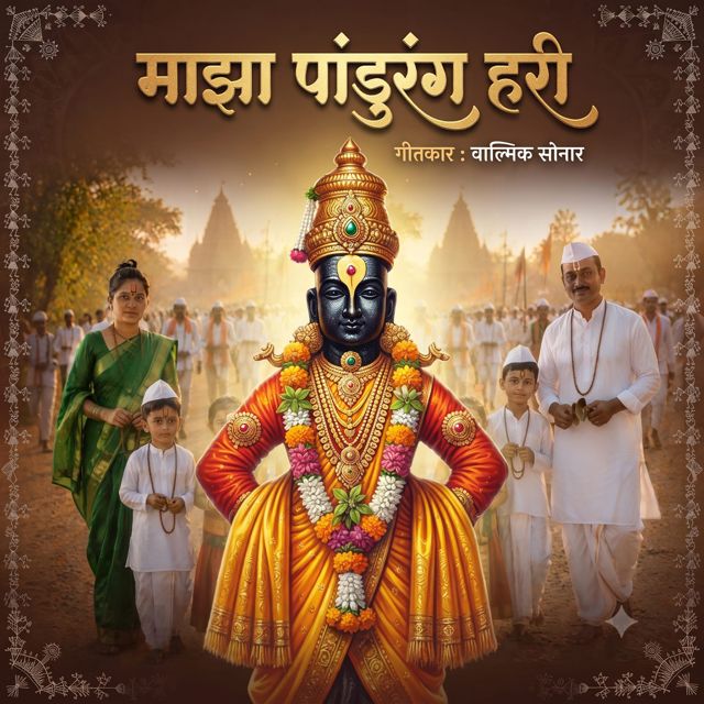 Walmik Sonar - 'Majha Pandurang Hari (feat. Mina Sonar)' [Ringtone]