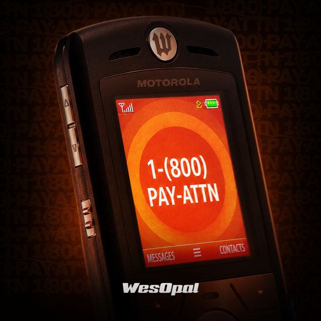 Wes Opal - '1-800-PAY-ATTN' [Ringtone]