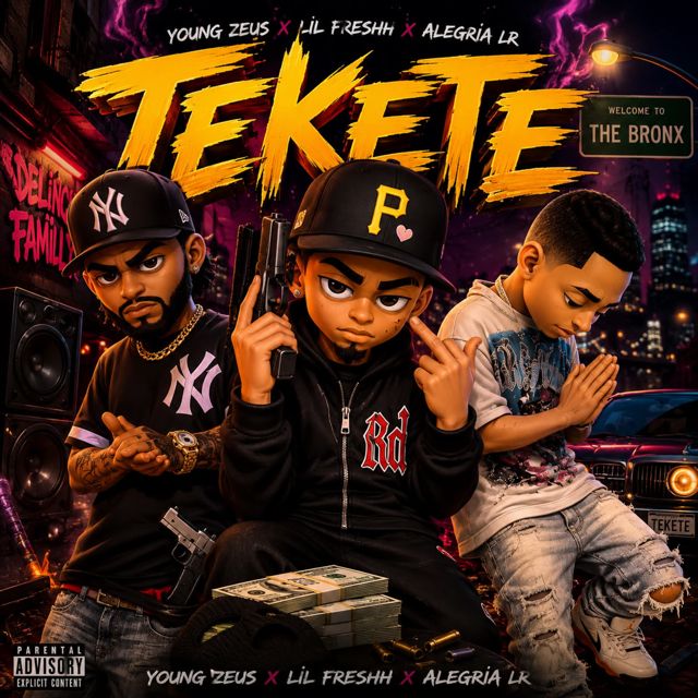 Young Zeus - 'TEKETE (feat. Lil Freshh & Alegria LR)' [Ringtone]